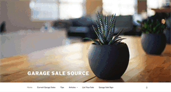 Desktop Screenshot of garagesalesource.com