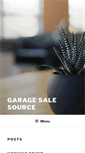 Mobile Screenshot of garagesalesource.com